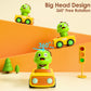 iPlay, iLearn Press Go Car Toys for Toddlers 1-3, Baby Animal Race Cars, Infant Play Car Set, Push Go Friction Dino Car for 6-9-12-18 Month, 1st