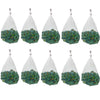 TSY TOOL 1000 Count of Cats Eyes Glass Marble, Cat's Eyes Marbles 5/8" in Bulk, Shooters Sling Shot Ammo, Assorted Colors
