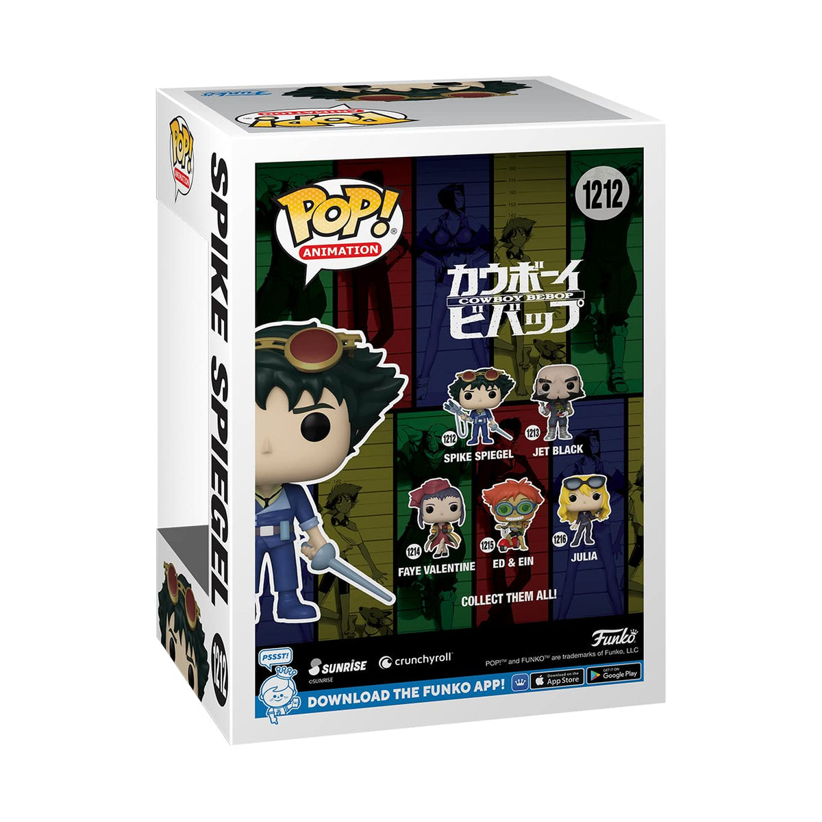 Funko Pop! Animation: Cowboy Bebop - Spike with Weapon and Sword