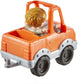 Fisher-Price Little People Toddler Toy Help A Friend Pick Up Truck Orange Vehicle & Figure for Pretend Play Ages 1+ Years