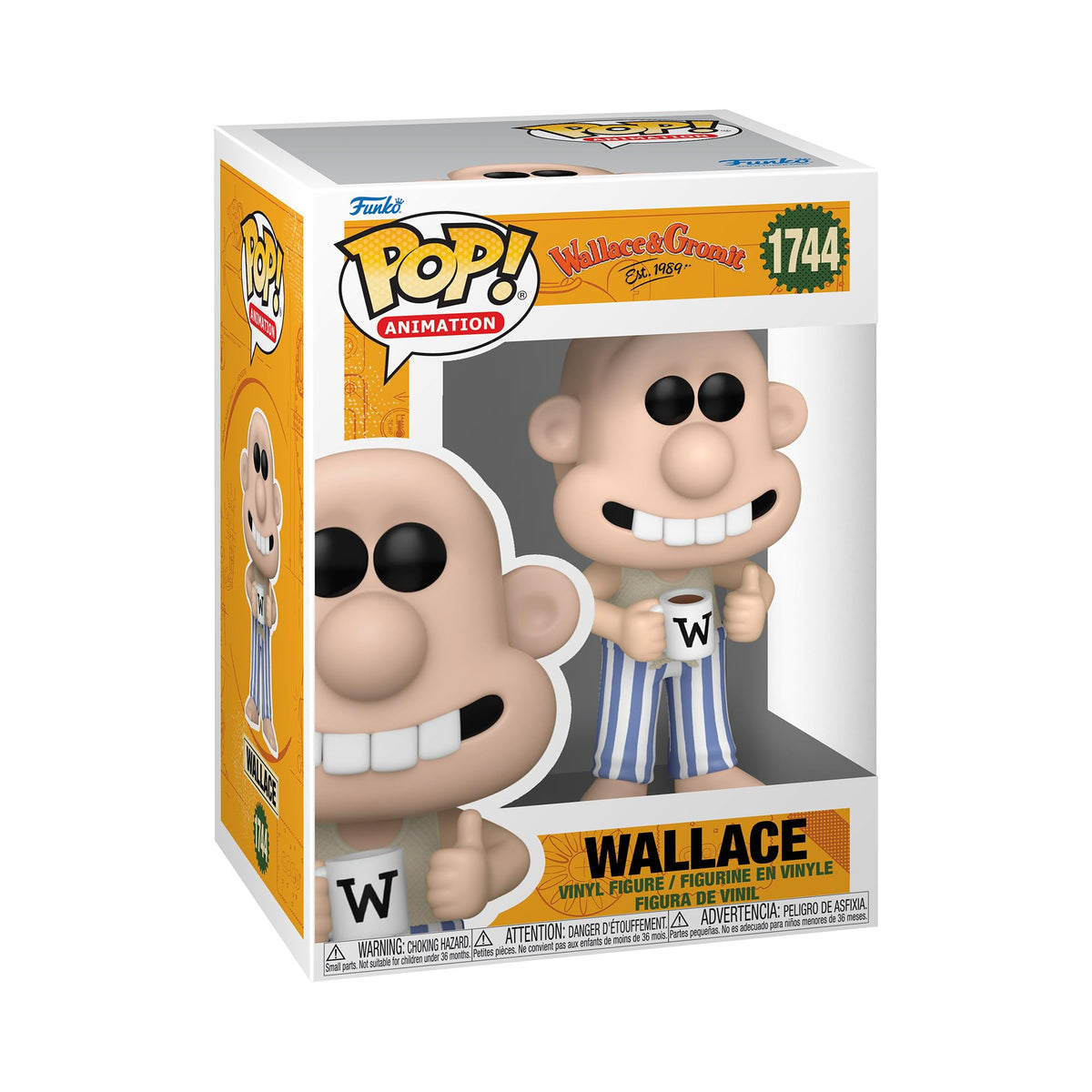Funko POP! Movies: Wallace and Gromit - Wallace in Pajamas
