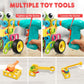 NXONE 195 PCS Educational STEM Toys for Boys and Girls Ages 3 4 5 6 7 8 9 10 Construction Building Blocks Toy Building Sets Kids Toys Creative