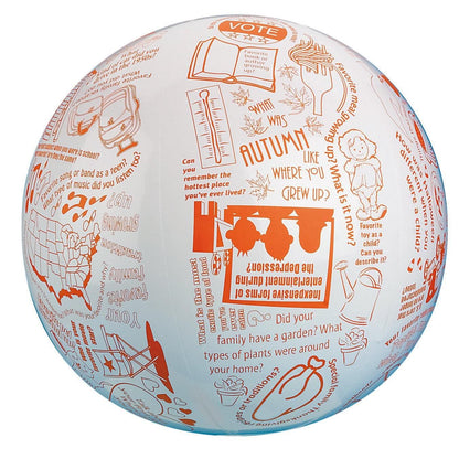 S&S Worldwide Toss 'n Talk-About Ball, Reminiscing Ball
