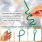 EBOOT 100 Pieces Pipe Cleaners Chenille Stem for Arts and Crafts, 6 x 300 mm (Dark Green)