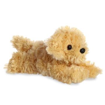Aurora® Adorable Mini Flopsie™ Ginny Goldendoodle™ Stuffed Animal - Mini Companions Ready for Playful Adventures - for Kids All Ages, Toddlers