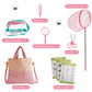ROBOTIME 2-Person Bug Catcher Kit for Kids - Complete Pink Outdoor Explorer Set with Double Tools for Siblings & Friends (Ages 3+)
