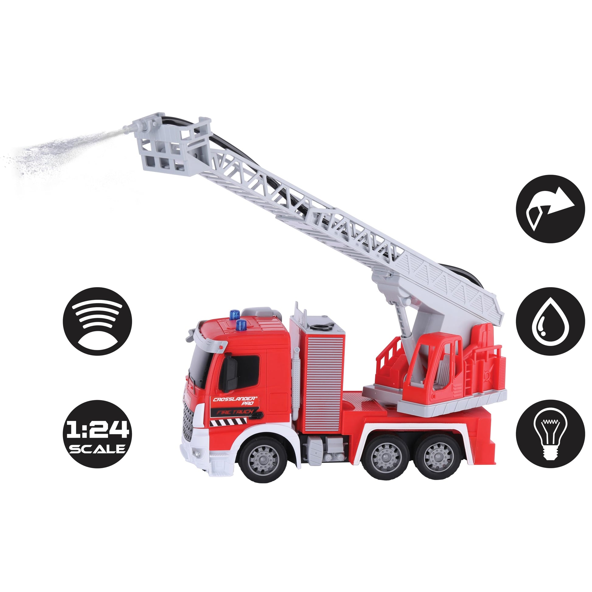 LEXiBOOK, Crosslander RC Fire Truck, RCP20