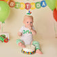 ZZDCMS Caterpillar 1st Birthday Crown - Hungry Caterpillar Theme Party Decorations,First Birthday Party Crown For Boys,Hungry Caterpillar Cake Smash