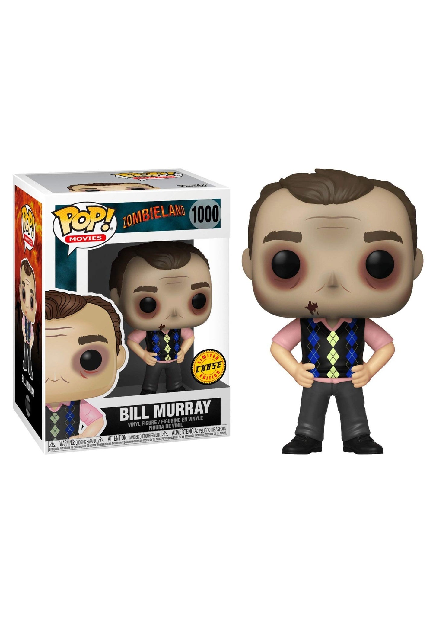 Funko Pop! Movies: Zombieland - Bill Murray (Style May Vary), Multicolor