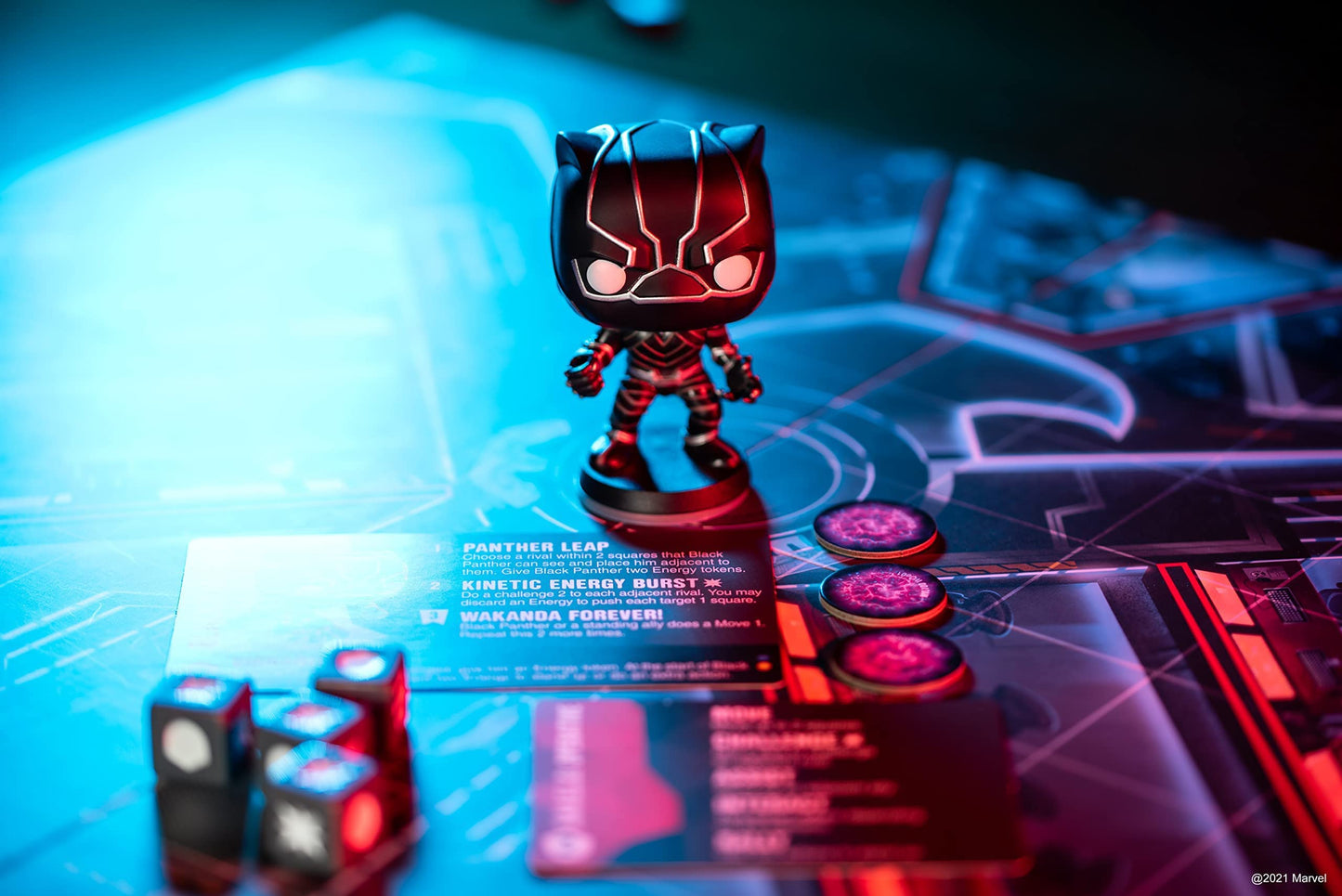 Funko Games Funkoverse: Marvel 100 4-Pack - Black Panther - Marvel Comics - Light Strategy Board Game for Children & Adults (Ages 10+) - 2-4 Players