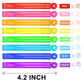 64 Pack Mini Bubble Wands Party Favors, Neon Bulk Birthday Treats for Kids