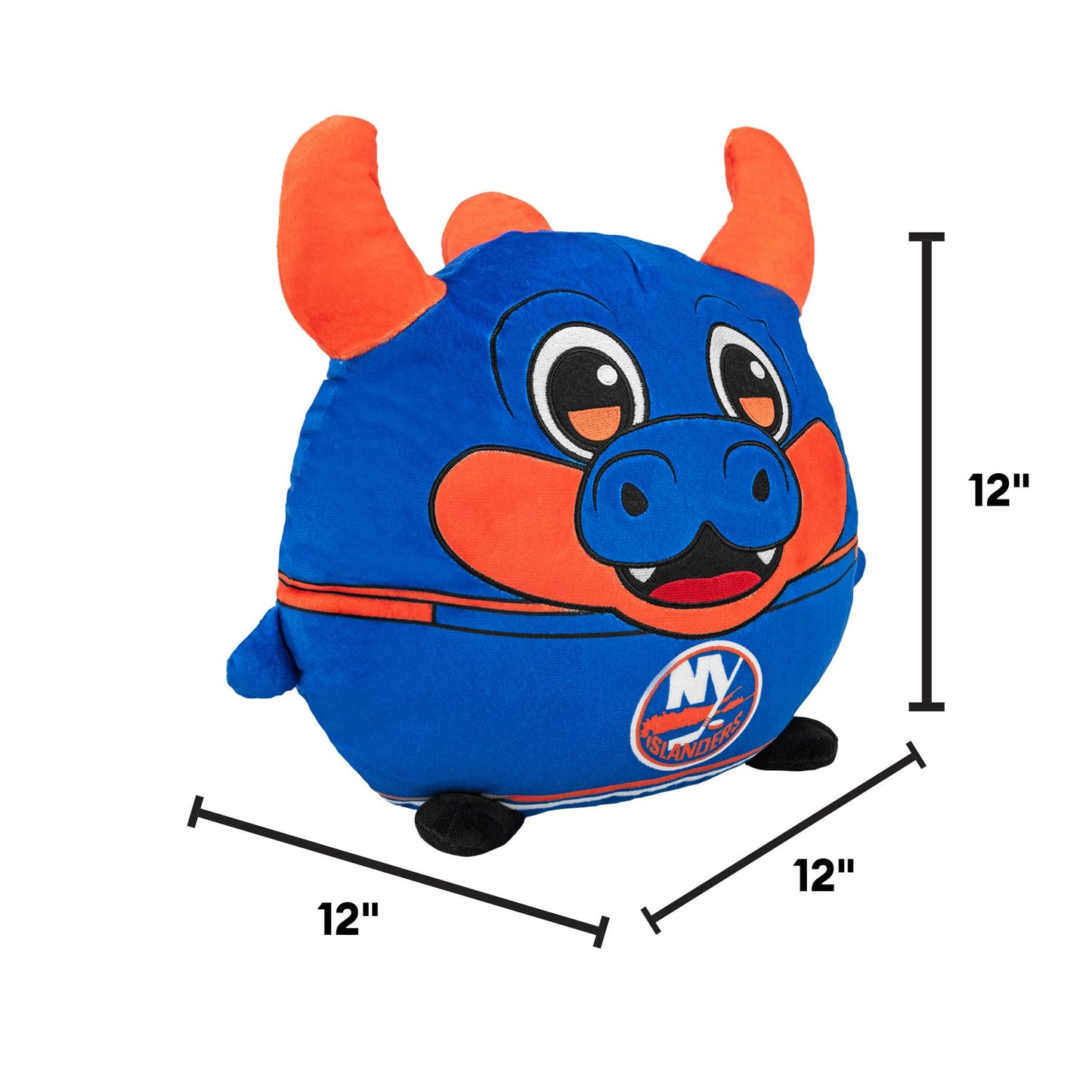 Sleep Squad New York Islanders Sparky 12" Mascot Kiri Cloud Plushie - Official NHL Plush