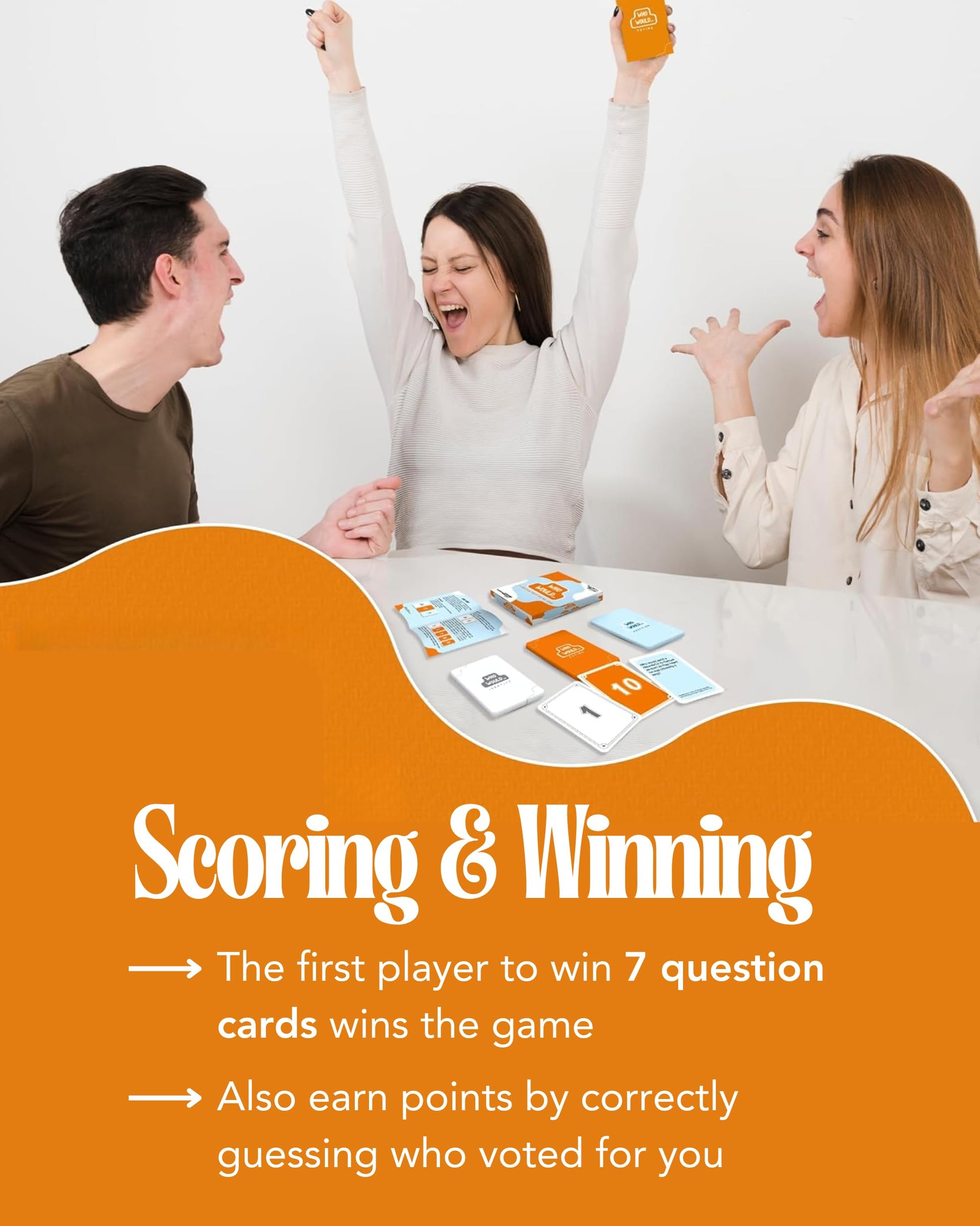Kulture Games Who Would… | Christian Voting Card Game | Bible-Inspired “Who’s Most Likely to” Game for Families, Friends & Church Groups