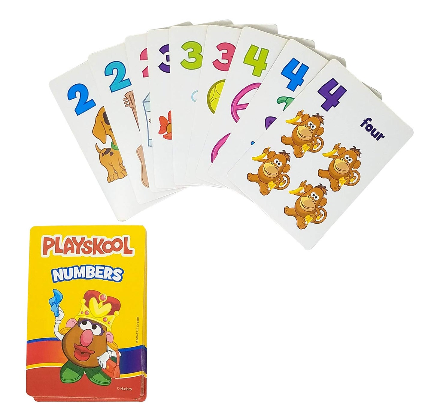Playskool Flash Cards Value Pack - Alphabet/First Words/Shapes & Colors/Numbers PreK - K