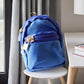 1Pc Blue Mini Doll Backpack School Bag Model Dollhouse School Accessory for 1/6 Scale Dollhouse Décor,Simulation Mini Bag Model,Accessories