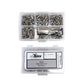 RC Raven RC Screw Kit for Summit with Over 300 Pieces Stainless Steel RC Car Tool Kit Including Head Screws, nyloc Nuts, Plain Nuts, washers and Set