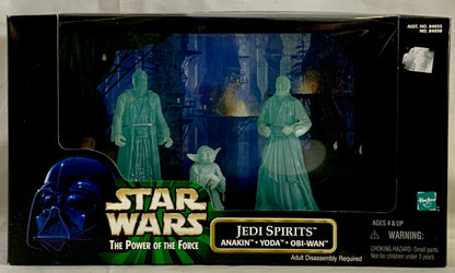 Star Wars Power of The Force Movie Scene: Jedi Spirits-Anakin, Yoda, and OBI-Wan