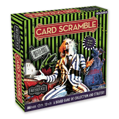 AQUARIUS Beetlejuice Card Scramble, Multicolor