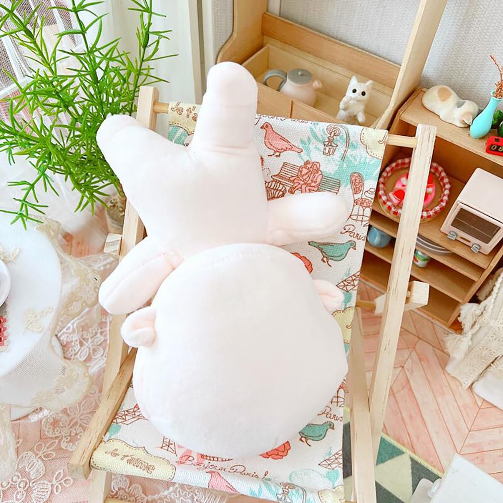 niannyyhouse 8in 20cm Plush Doll Plain Humanoid Stuffed Body Dress Up (Normal-with Skeleton)