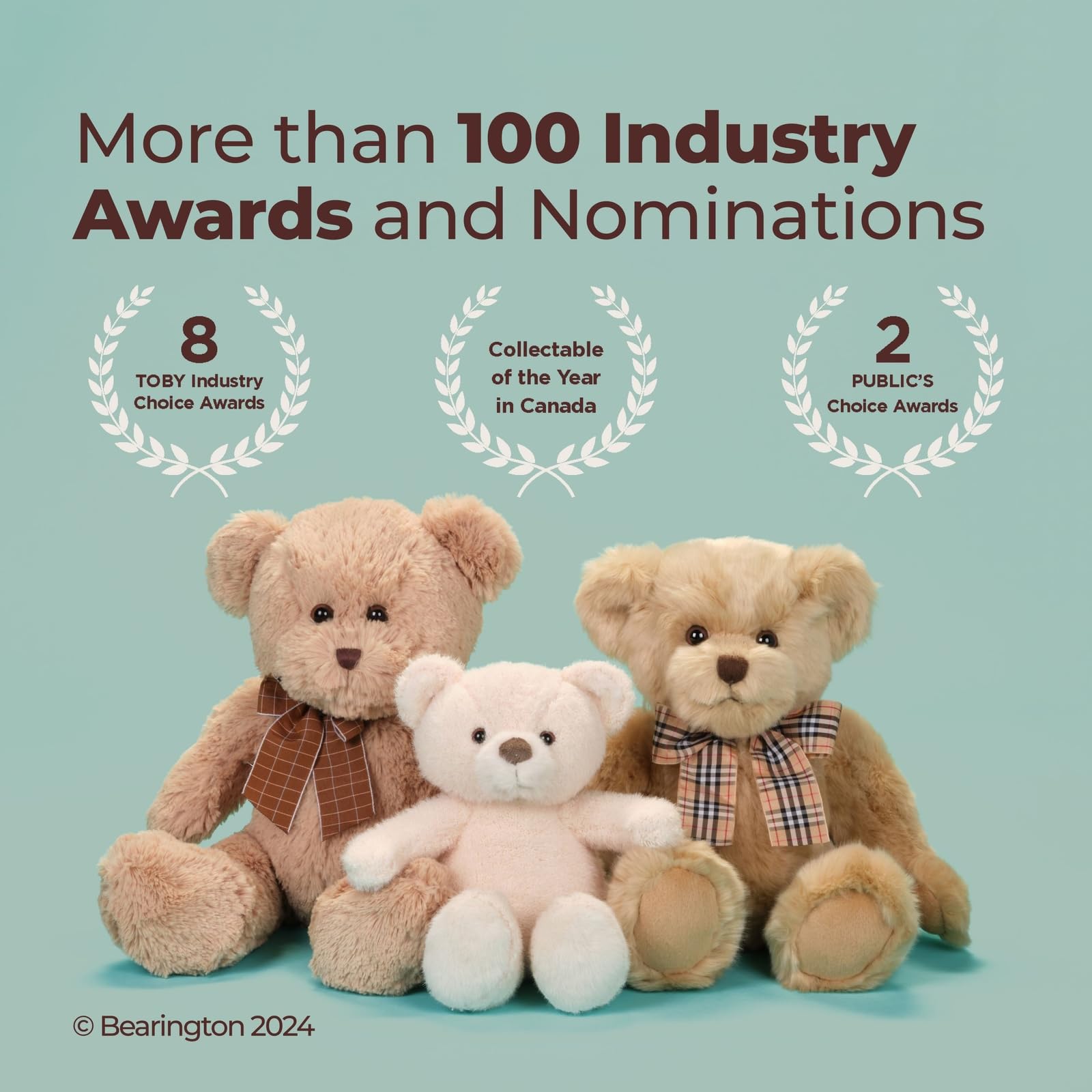 Bearington Dog Stuffed Animal - Puppy Realistic Stuffed Animals - Plush Dog Toys for Kids Poodle Labradoodle Plushies - Lil` Bisquit 6 Inch