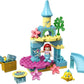 LEGO DUPLO Disney Ariel's Undersea Castle 10922 Imaginative Building Toy for Kids; Ariel and Flounder’s Princess Castle Playset Under The Sea (35