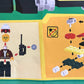 LEGO City Minifigure - Firefighter with Mini Fire Truck Minibuild