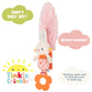 GUND Baby Tinkle Crinkle Play Together Bunny 12” Sensory Toy for Babies