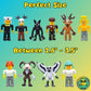 Lemoneon Action Figures Toys 10 Pcs - Deer Owl Wolf Ram and Others - Collection for Video Game Fans