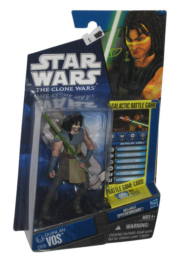 Star Wars Clone Wars Animated 2010 Figure Quinlan Vos #36