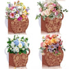 24PCS Cielito Lindo Party Decorations Baby Shower, Flower vases, centerpieces, Mexican-Style Paper Gift Boxes, Clay Pottery, Pentecost Table