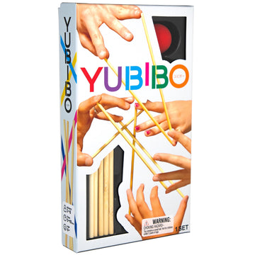 KESS: Yubibo - Cooperative Party Game, Connecting Hands Via Fingers & Sticks, Skill & Balance Game, Steady Hand Challenges, Family Age 6+, 2-8 Players