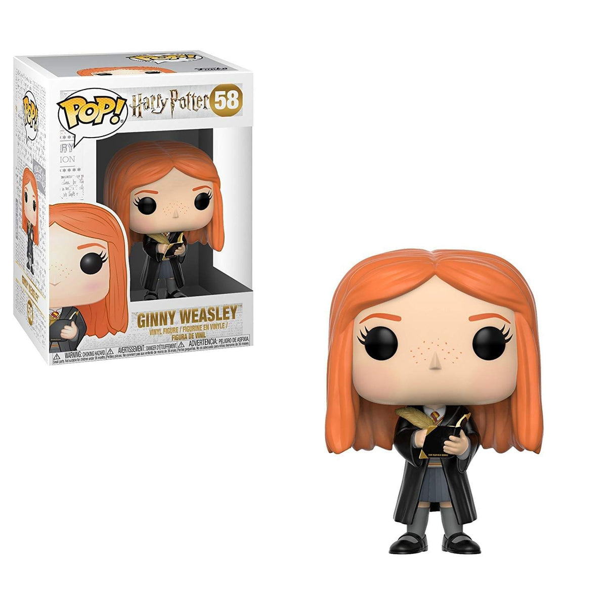 Funko POP!: Harry Potter - Ginny Weasley with Diary, Multicolor