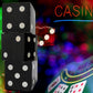 Eylola 6 Pcs Black Floral Dice Boxes 8 x 8 x 8 Inch - Bulk for Centerpieces, Casino Party Decorations, Game Night Decorations, Casino Themed Party