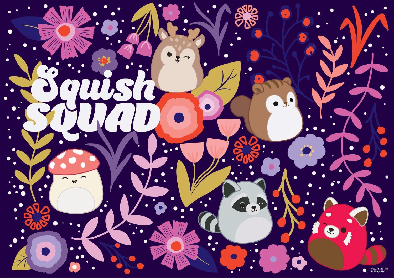 Buffalo Games - Squishmallow Squish Squad - 500 Piece Puzzle for Adults