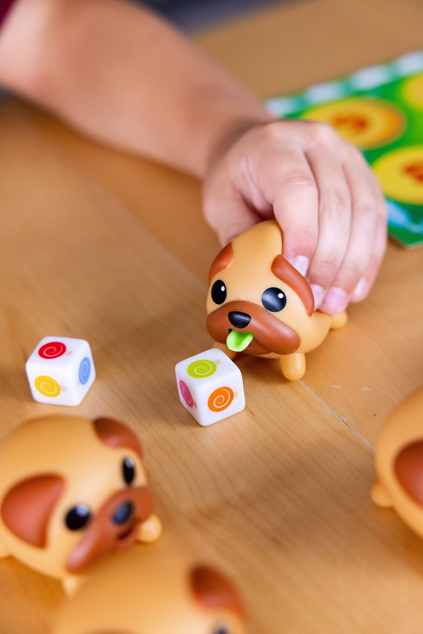 Tongues Out! The Squishy, Squeezy Preschool and Children Game - Educational Puppy Fidget Memory Color Matching Fun by Blue Orange Games - 2-4 Players