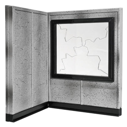 Breakable Window and Wall Playset for Wrestling Action Figures