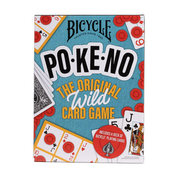 Bicycle Pokeno Card Game Set with Deck Scoreboards and Chips 12 Players