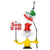 Brickcraft Officially Licensed Dr. Seuss Sam I Am Green Eggs and Ham Building Set with Sign, 637 Pieces, Multicolor Brick Toy for Kids and Adults