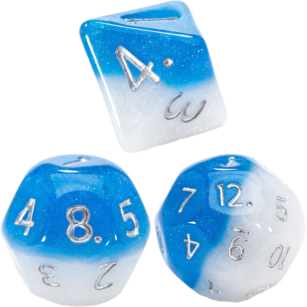 Gate Keeper Games Double Dice - Stormwind Fallacy - 7pc RPG Set