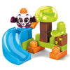 Mega Bloks Peek A Blocks Panda Slide with Big Building Blocks, Building Toys for Toddlers (14 Pieces)