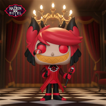 Funko Pop! Animation: Hazbin Hotel - Alastor - 1/6 Odds for Rare Chase Variant - Collectable Vinyl Figure - Gift Idea - Official Merchandise - Toys