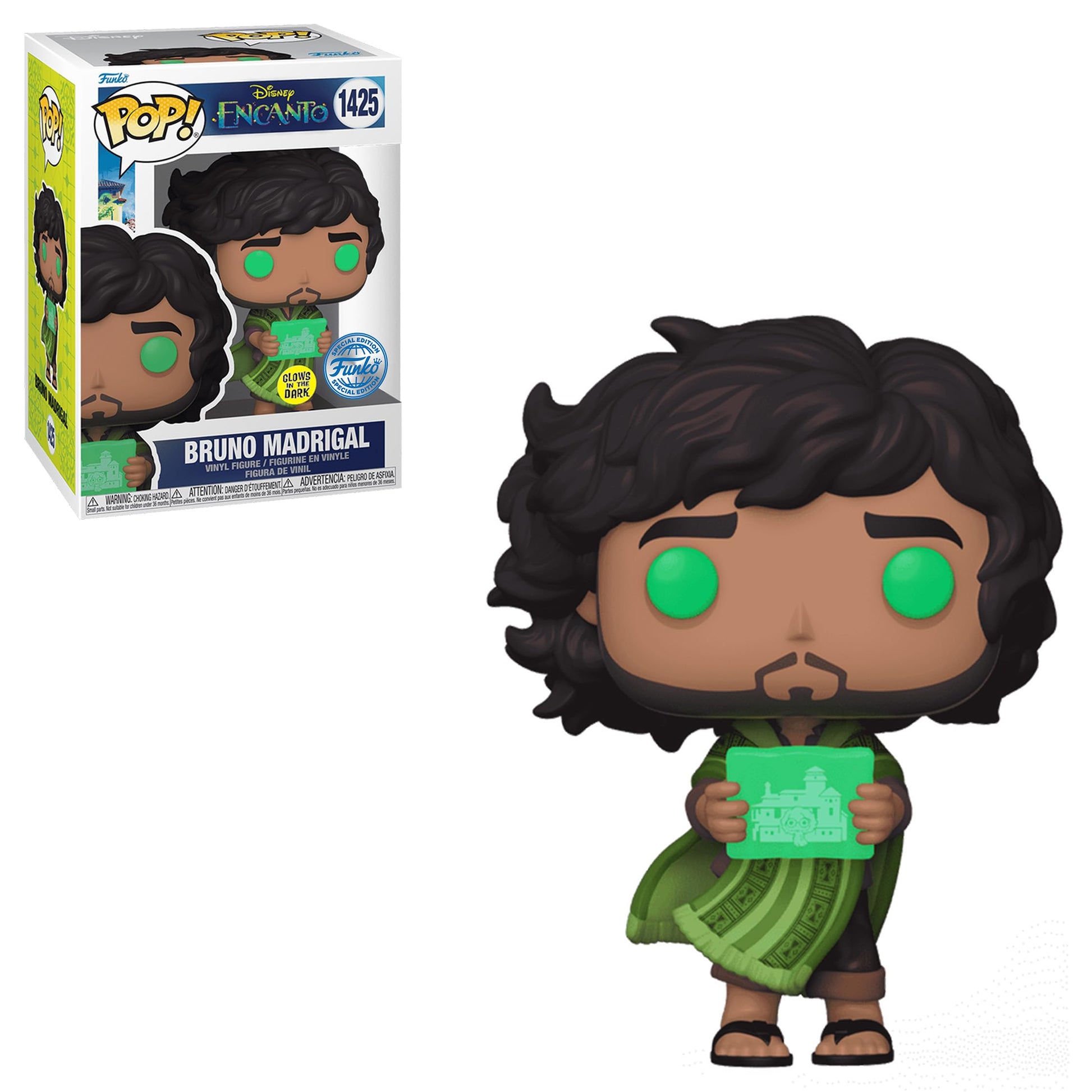 Funko Encanto POP! Disney Bruno Madrigal Exclusive Vinyl Figure #1425 [Glow-in-the-Dark]
