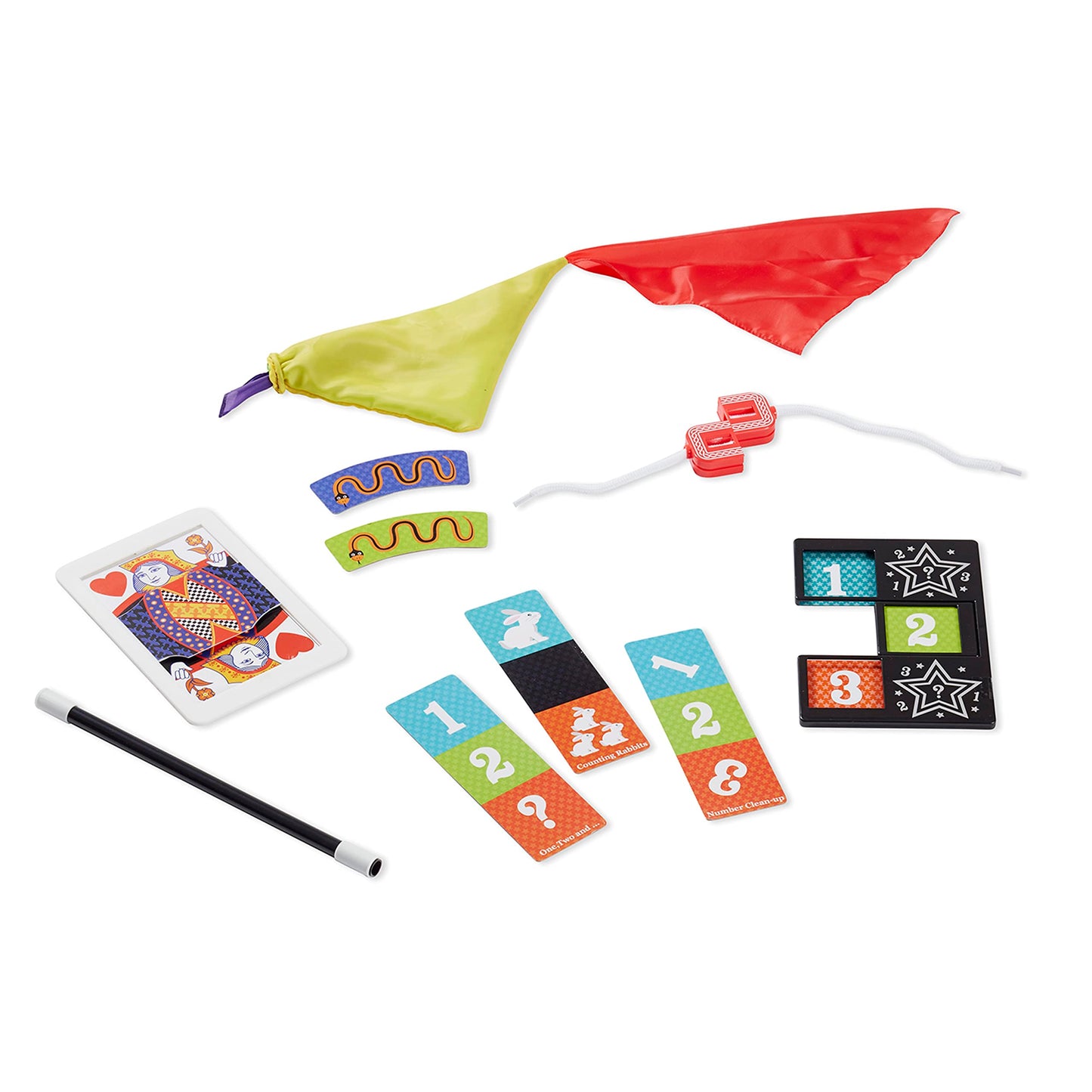 Melissa & Doug Magic in a Snap! Abracadabra Collection Magic Tricks Set (10 pcs)