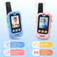 Video Walkie Talkies for Kids 2 Pack, Rechargeable Kids Walkie Talkie with HD Camera, Long Range Face Time Walkie Talkies for Boys & Girls, Electronic