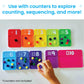 hand2mind Sensory Number Trays, Learning Numbers for Kids, Fine Motor Activities, Counting Toys for Sensory Seeking Kids, Texture Toys, Pre-Writing