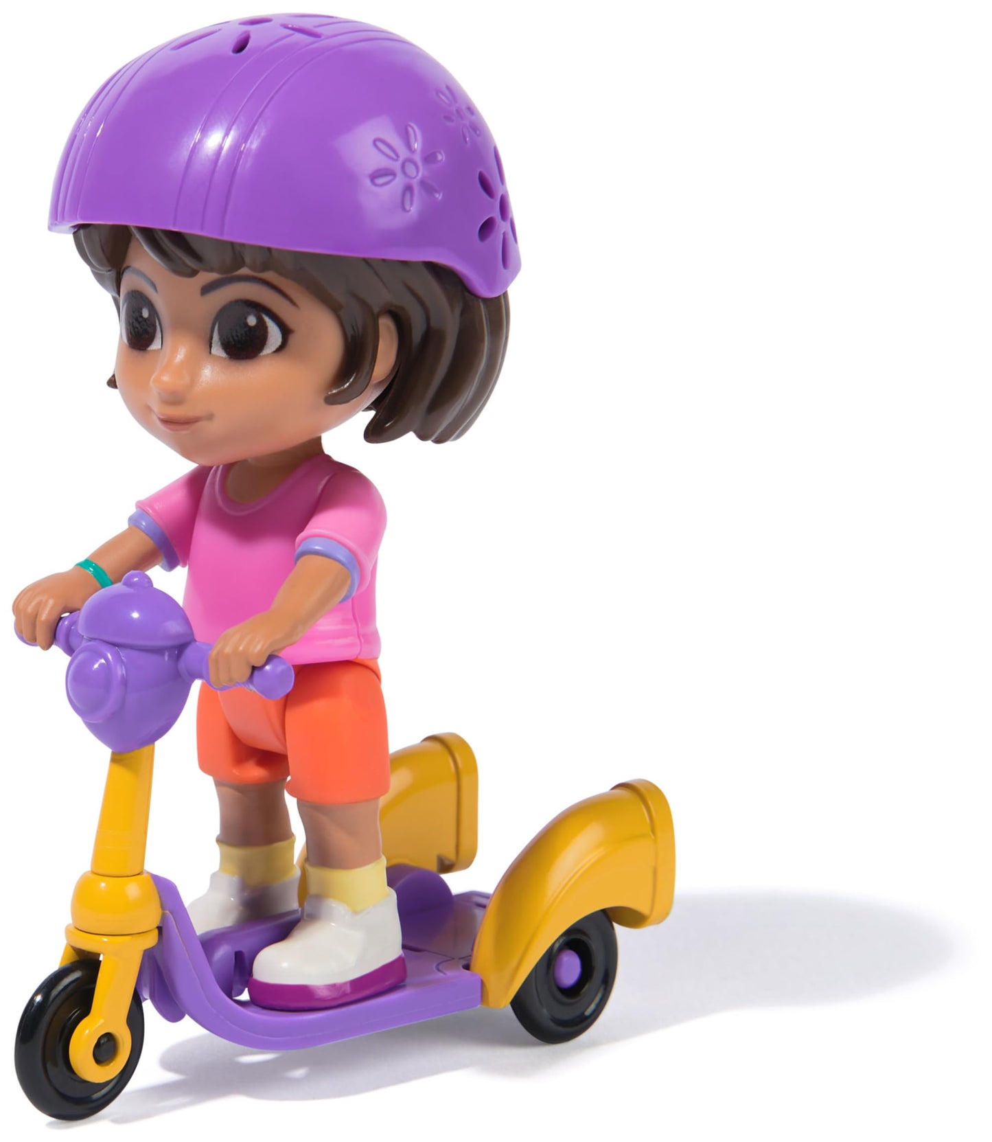 Dora, Zoom & Explore Adventure Pack with Dora & Tico Toy Figures & 3-Wheeled Scooter Accessory, Kids Toys for Girls & Boys Ages 3 and Up