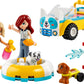 LEGO Friends Dog Grooming Car Toy, Building Toy for Kids Who Love Animals and Nature, Comes with 2 Mini Doll Characters and 2 Dog Toy Figures, Vet Toy