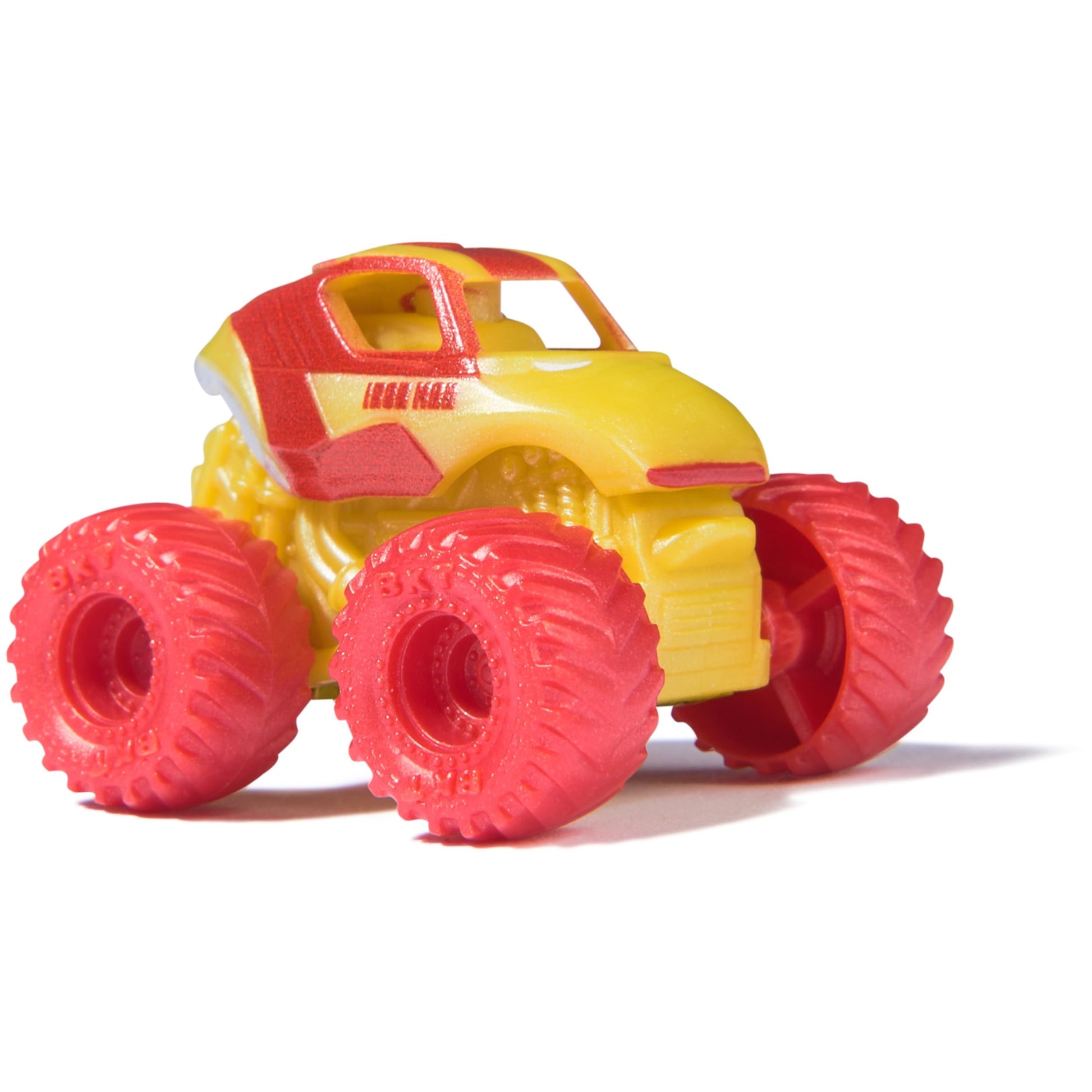 Monster Jam, Marvel Mini Monster Truck 3-Pack, Thor, Black Panther, Iron Man Die-Cast Monster Trucks, 1:87 Scale, Kids Toys for Boys Ages 3 and Up