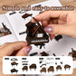 Book Nook for Adults - Four Sides Uniquely Styled Miniature House Kit