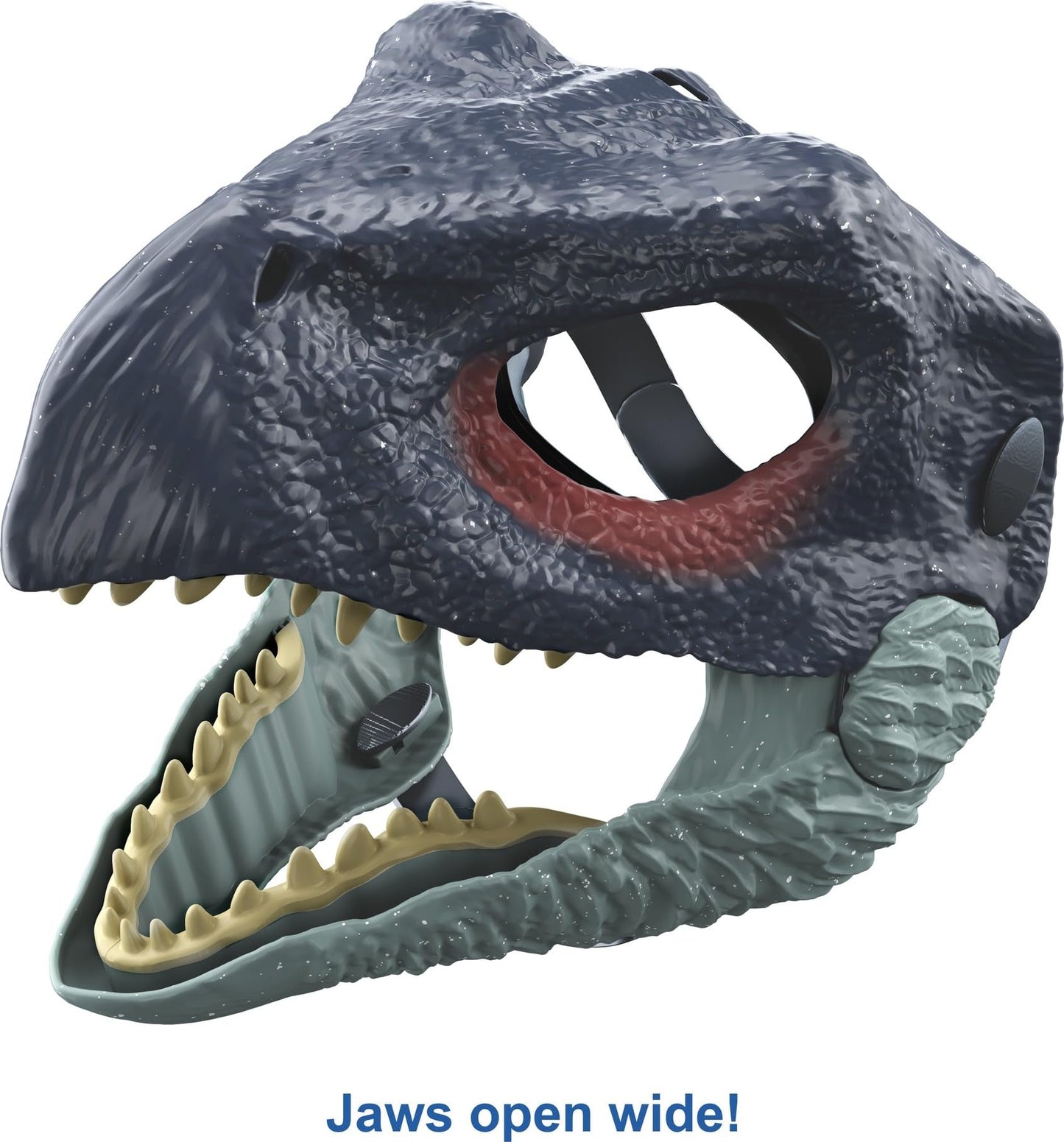 Mattel Jurassic World Dominion Therizinosaurus Dinosaur Mask with Opening Jaw, Costume and Role-Play Gift